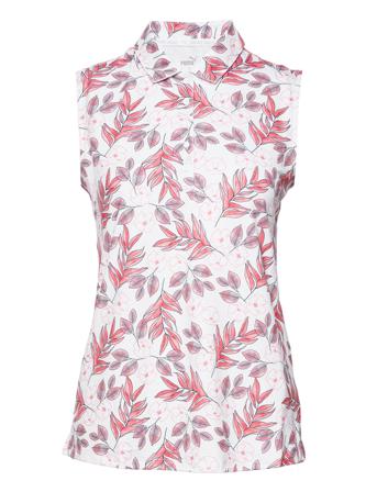 W Cloudspun Flora Sl Polo T-shirts & Tops Polos Monivärinen/Kuvioitu PUMA Golf