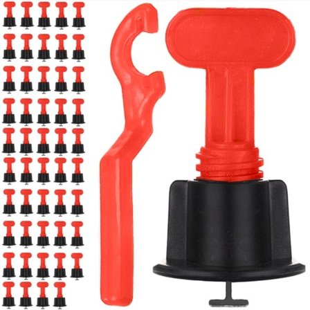 Nivelleringssystem för Kakel & Klinker - 51-delar