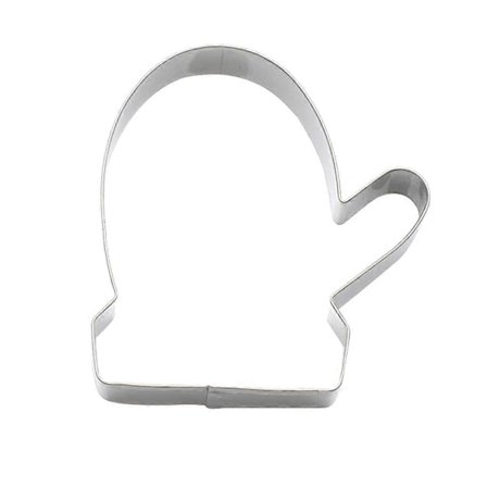 Kakeform i rustfritt stål, hanskeformet kakeform, kake dekorasjonsverktøy for å lage kake, sjokolade og godteri