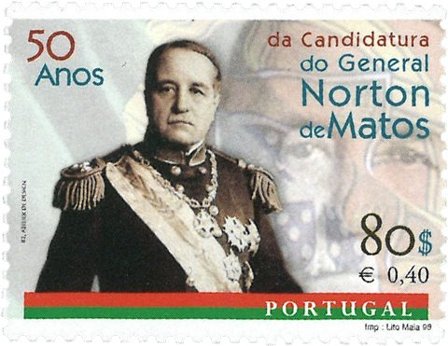 Portugal 1999 - General Norton de Matos - Postfrisk frimærke