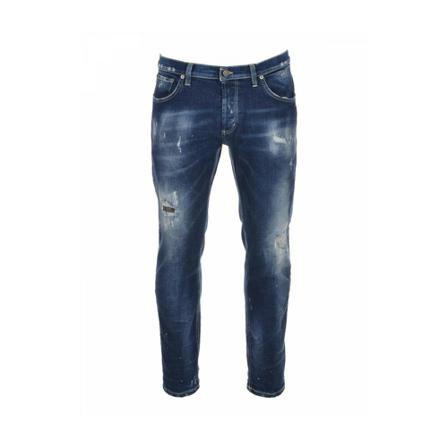 Dondup, Slim-fit Jeans Blauw, Heren, Maat:W33,elastaan