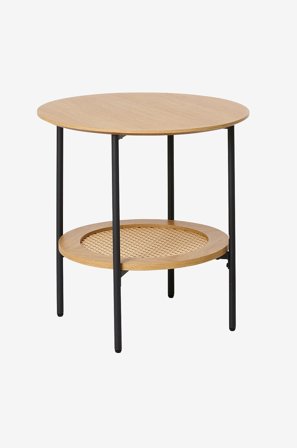 Håum - Side Table Ø50 Cm Brooklyn - Natur - Avlastningsbord & sidebord - Fra Homeroom