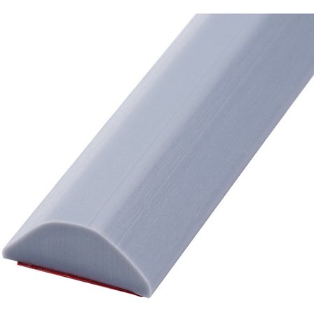 1,5 cm Høj Brusebund Vandbarriere - Walk-in Bruse Vandbarriere - Foldbar (Grå, 1 meter)