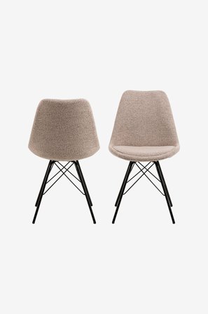 Homeroom Collection - Adelina 2-pack matstol - Beige - Stolar - Från Homeroom