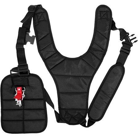 Praktisk dobbeltsidig skulderrem til hagebørste.