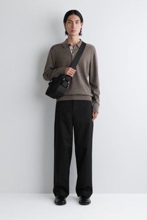 COS Men's Pursuit Crossbody Bag in Black