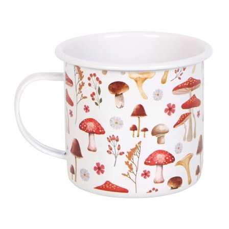 Something Different Mushroom Enamel All-Over Print Mug One Size