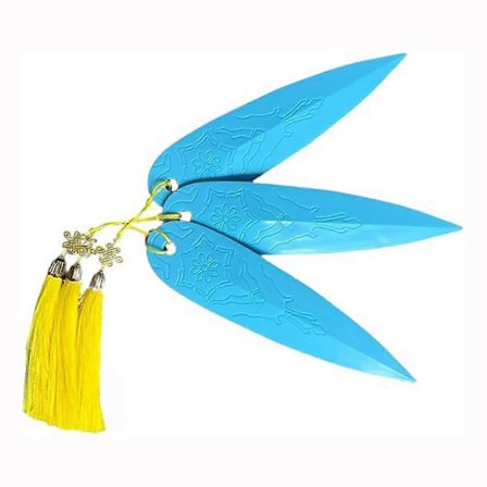 3 stk. Zoey's Prop Replica, Zoey's Dolker Cosplay Shuriken, Fantasitilbehør for Anime Kostyme & Rollespill Prop Samling