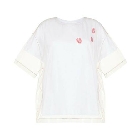 N21 T-Shirts , Beige , Dames , Maat: L