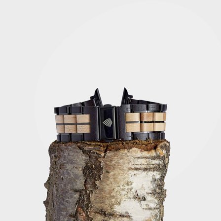 Umweltfreundliches Apple Watch-Armband, nachhaltiges Holz, The Aspen