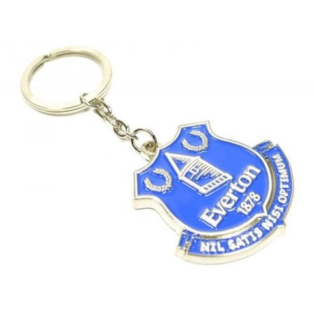 Everton FC Crest Enamel Nyckelring One Size Blå/Guld