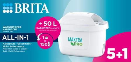 BRITA MAXTRA PRO ALL-IN-1 Pack 5+1