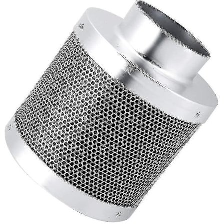 Rostfritt stål aktivt kolfilter för inomhusodling, kolfilter, aktivt kol luftfilter C