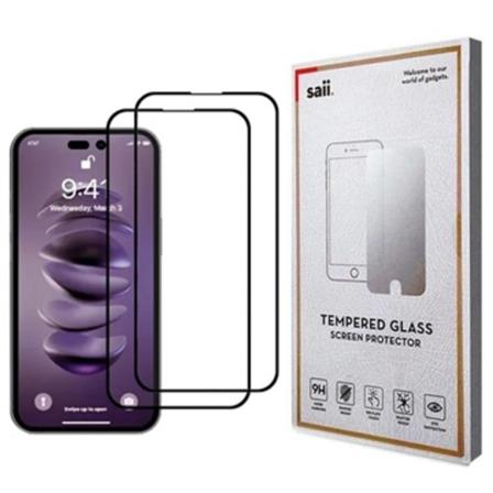 Saii 3d Premium Iphone 14 Pro Härdat Glas Skärmskydd - 9h...
