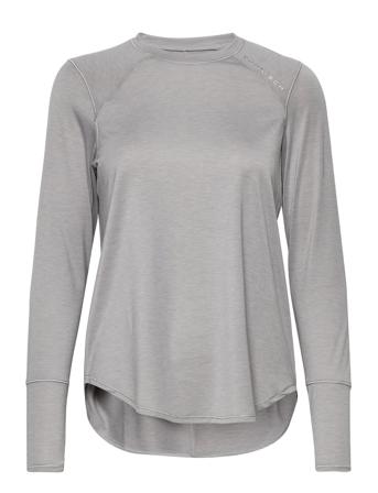 Clara Loose Long Sleeve T-shirts & Tops Long-sleeved Grå Röhnisch