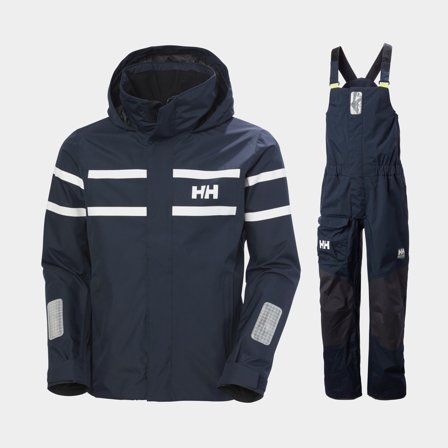 Completo da vela Helly Hansen Salt Inshore + Pier 3.0 Coastal, Navy, uomo, X-Large