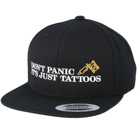 Tattoo Collective - Svart snapback Keps - No Panic Black Snapback @ Hatstore