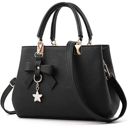 Damväskor, Nytt handväskväska, Pu Läder Dam Axelväska Messenger Bag