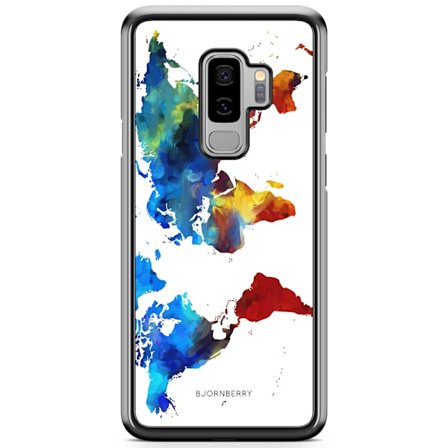 Bjornberry Skal Samsung Galaxy S9 Plus - Världskarta