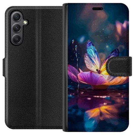 Kompatibelt Lommeboketui til Samsung Galaxy S23 FE Butterfly