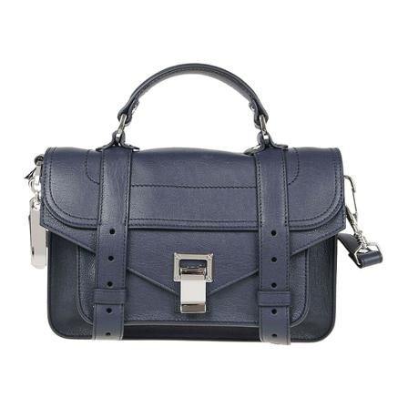 Proenza Schouler, Tiny Bag Blauw, Dames, Maat:ONE Size
