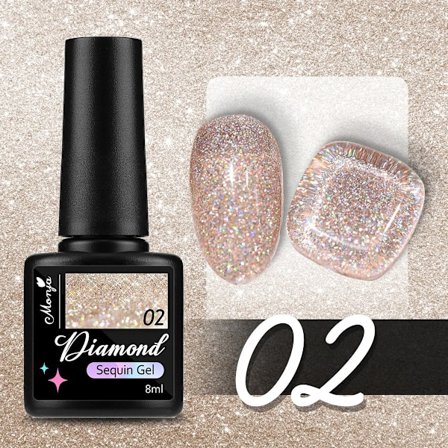 XEIJAYI Rosa Kattöga Gel Nagellack Keramisk Magnetisk Gel UV Semi-permanent Emaljer Lack Nagelmaterial För Professionella Gel