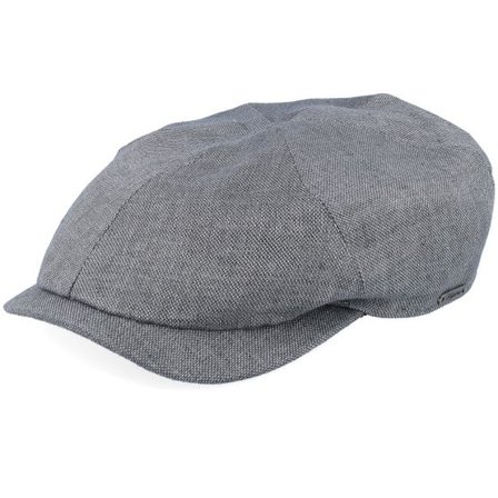 Wigéns - Grå flatcap Keps - Newsboy Slim Cap Grey Flat Cap @ Hatstore