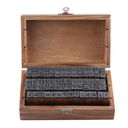 70 stk. sæt stempler behagelig berøring skridsikker bogstaver tal træ stempel sæt til DIY håndværk kort dagbog