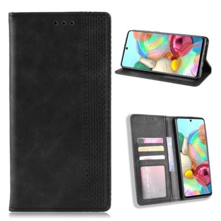 Bofink Vintage Samsung Galaxy Note 10 Lite kotelot – Musta Black