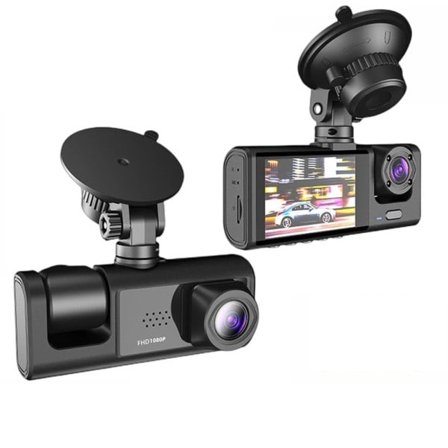 Dash Cam IR Natt Vision Loop Recording IPS Screen Kamera