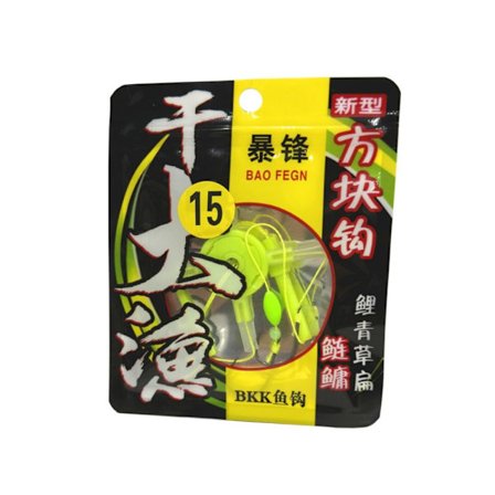 Five Claw Square Bait Fishhooks Explosionssträngkrok