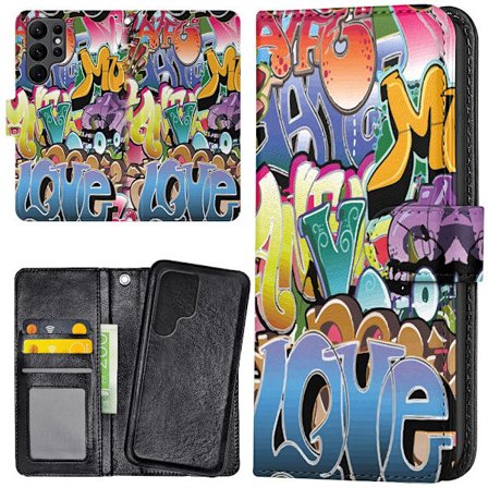 Samsung Galaxy S23 Ultra - Mobilcover/Etui Cover Graffiti