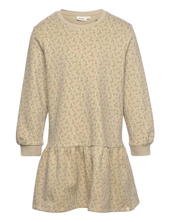 Nmfiselma Ls Loose Sweat Dress Sep Lil Grey Lil'Atelier