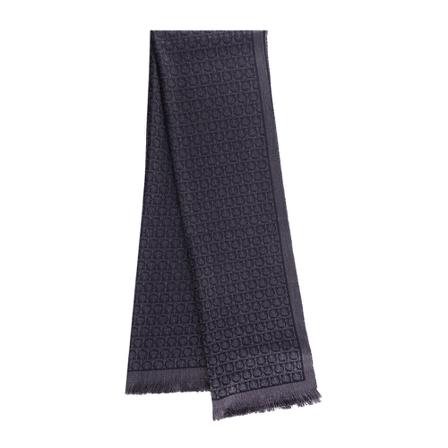 Salvatore Ferragamo, Scarf 527954725270 Niebieski, Mężczyzna, Rozmiar: ONE Size