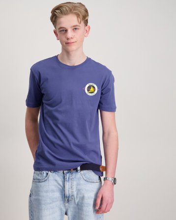 GANT GANT SAILING GRAPHIC T-SHIRT Blå T-skjorter Gutt - Kids Brand Store