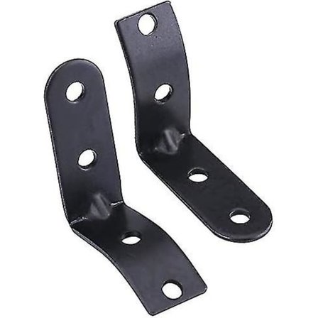 Mustan hanskalokeron saranoiden korjaussarja Ketjun kannattimen korjaussarja Vaihto (musta) (2 kpl)