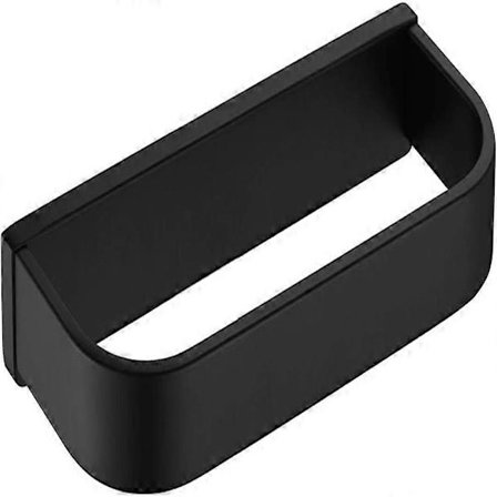 Pyyhekierre SUS 304 Ruostumaton Teräs Mattamusta Muodikkaat Pyyhehyllyt Seinäkiinnitys