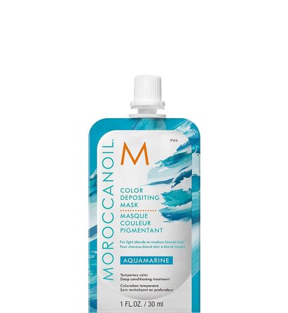 Moroccanoil Color Depositing Mask - Aquamarine 30 ml, Hår, Shampoo & Hårpleje, Hårkur