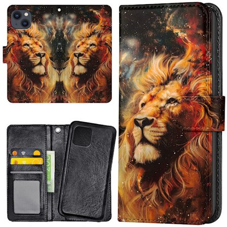 iPhone 15 - Lompakkokotelo/Kuoret Lion
