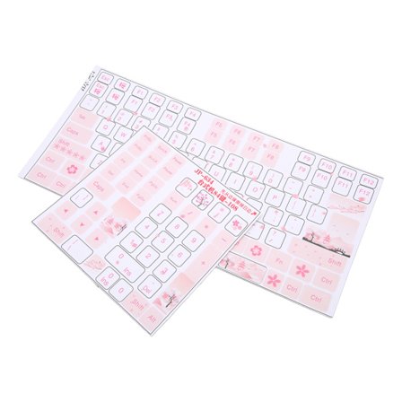 Universella Mekaniska Tangentbord Tangentknappar Klara Engelska Klistermärken