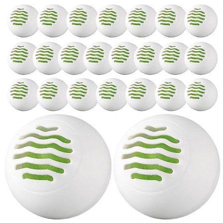 24 stk. Sko-Deodoranter Sneaker Deodoriser Kugler Luftfrisker Kugler Sko Skab Tilbehør