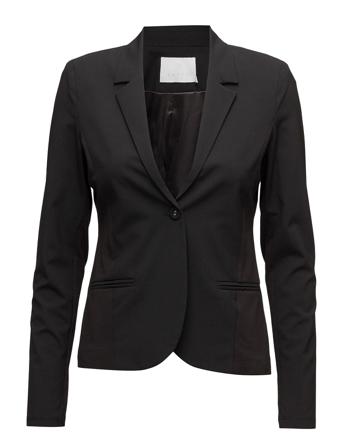 Jillian Blazer Blazers Single Breasted Blazers Sort Kaffe