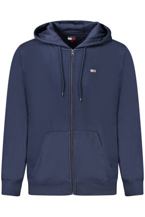 Tommy Hilfiger Felpa Con Zip Uomo Blu