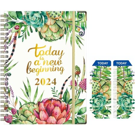 2024 Planlegger, Januar 2024-Desember 2024 Dagsplanlegger Ukentlig Plan