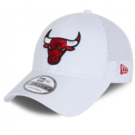 Casquette - NEW ERA - Chicago Bulls - Hvid - Rød - Polyester - Voksen - Unisex