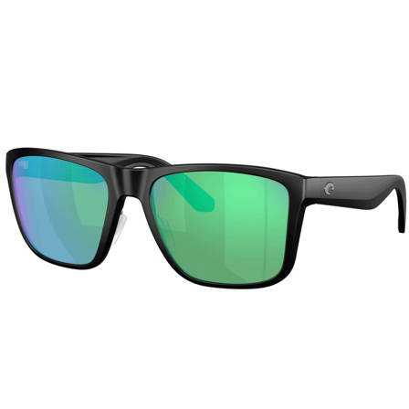 Costa Los Alijos Matte Black Green Mirror 580G