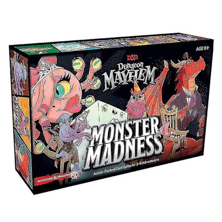 Brætspil Kort Dungeon Mayhem Chaos Dungeon Fuld Engelsk Vanvittig Monster Strategispil [HK]