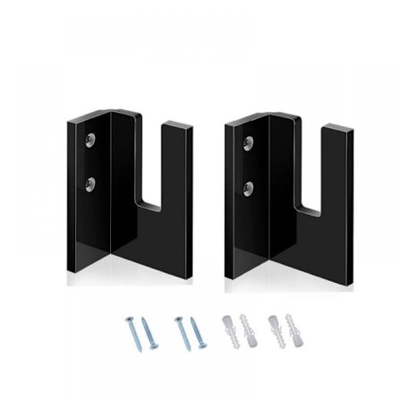 (Sort) 2 Akryl Ski Display Stativer - Et Must-Have for Sportsentusiaster