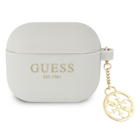 Guess GUA3LSC4EG AirPods 3 cover grå/grå Silikone Charm 4G Collection