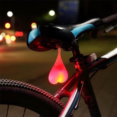 Pung Baglygte / LED-lampe til Cykel - Cykellygte—pa